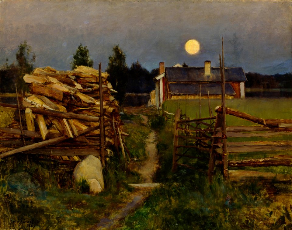Eero Järnefelt - Kesäyön kuu