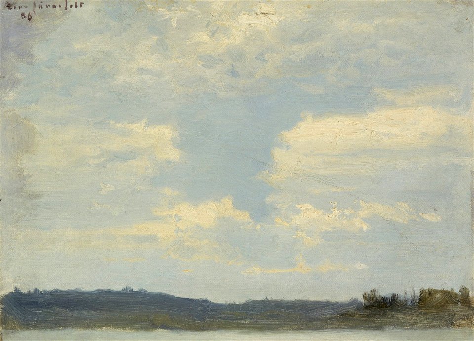Eero Järnefelt - Lake Under a Cloudy Sky - A II 1165 - Finnish National Gallery