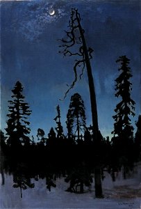 Eero Järnefelt - Winter Landscape