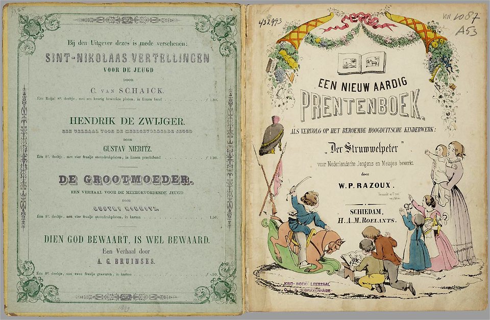 Een nieuw aardig prentenboek - als vervolg op het beroemde kinderwerk Der Struwwelpeter - PPN 851942520 - Image 2