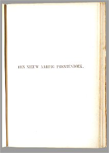 Een nieuw aardig prentenboek als vervolg op het beroemde Hoogduitsche kinderwerk Der Struwwelpeter - PPN 263819787 - Image 1