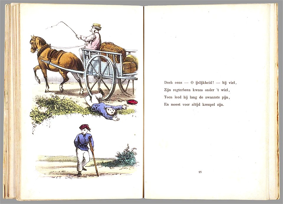 Een nieuw aardig prentenboek als vervolg op het beroemde Hoogduitsche kinderwerk Der Struwwelpeter - PPN 263819787 - Image 13