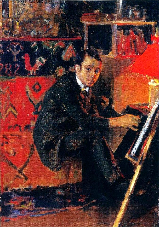Eero Järnefelt by Gallen-Kallela
