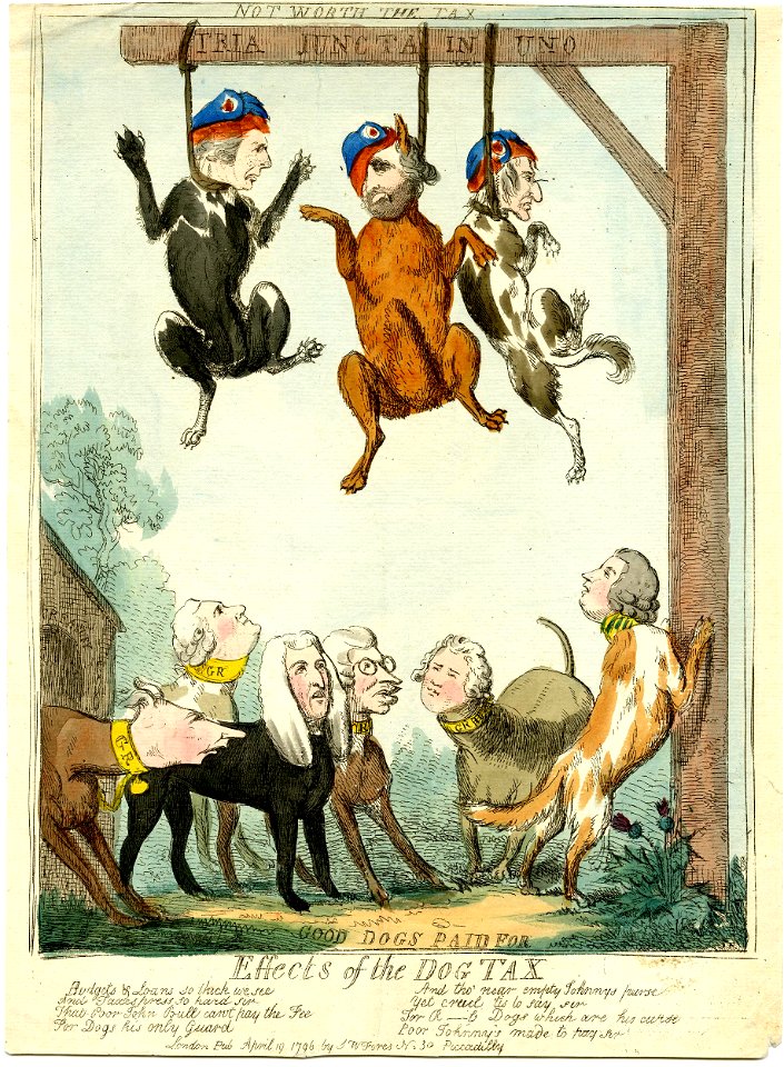 Effects of the dog tax (BM 1868,0808.6518)