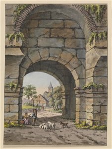 Een poort (Zuid-Europees), objectnr 1622
