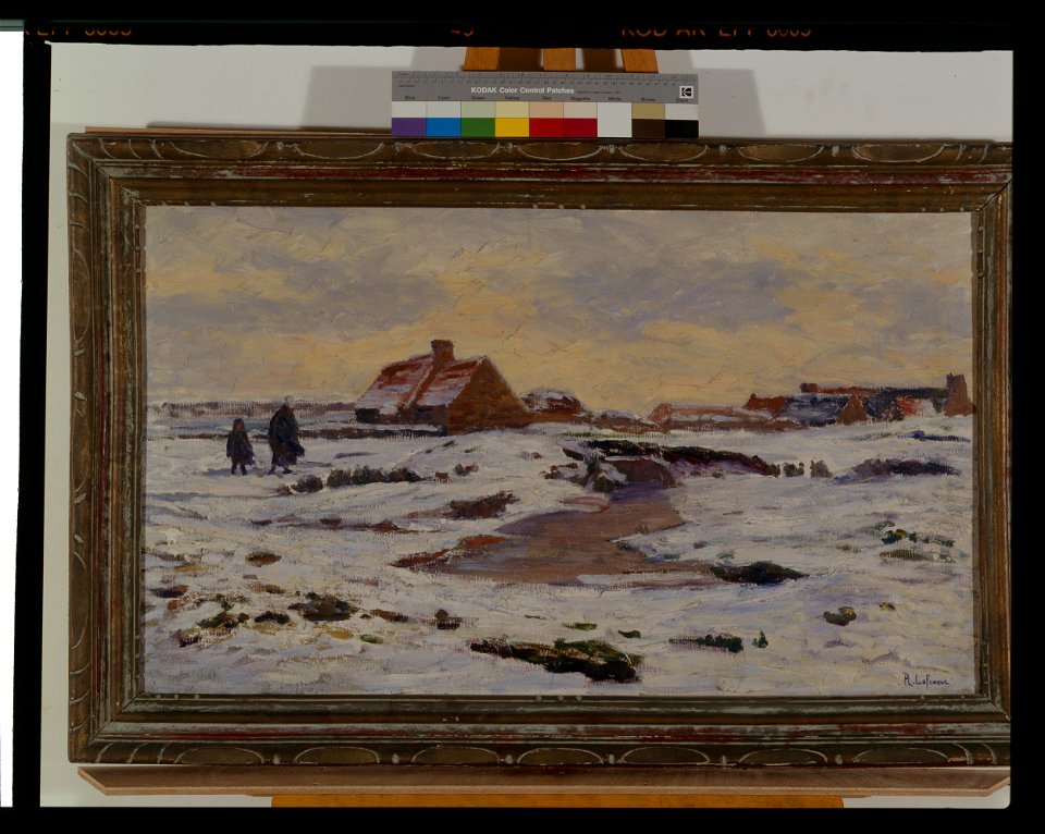Effet de neige - Raymond Lefranc musée d'art et d'histoire de Saint-Brieuc, DOC D 87