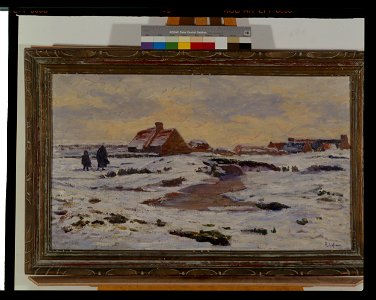 Effet de neige - Raymond Lefranc musée d'art et d'histoire de Saint-Brieuc, DOC D 87