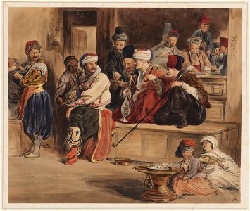 Een Turks courier vertelt nieuws over de verovering van etere. objectnr A 16078