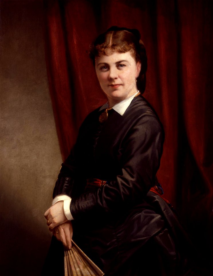 Marie Effie (née Wilton), Lady Bancroft by Thomas Jones Barker