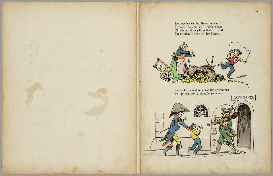 Een nieuw aardig prentenboek - als vervolg op het beroemde kinderwerk Der Struwwelpeter - PPN 851942520 - Image 21