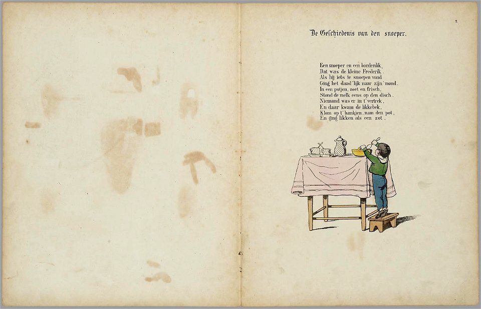 Een nieuw aardig prentenboek - als vervolg op het beroemde kinderwerk Der Struwwelpeter - PPN 851942520 - Image 8