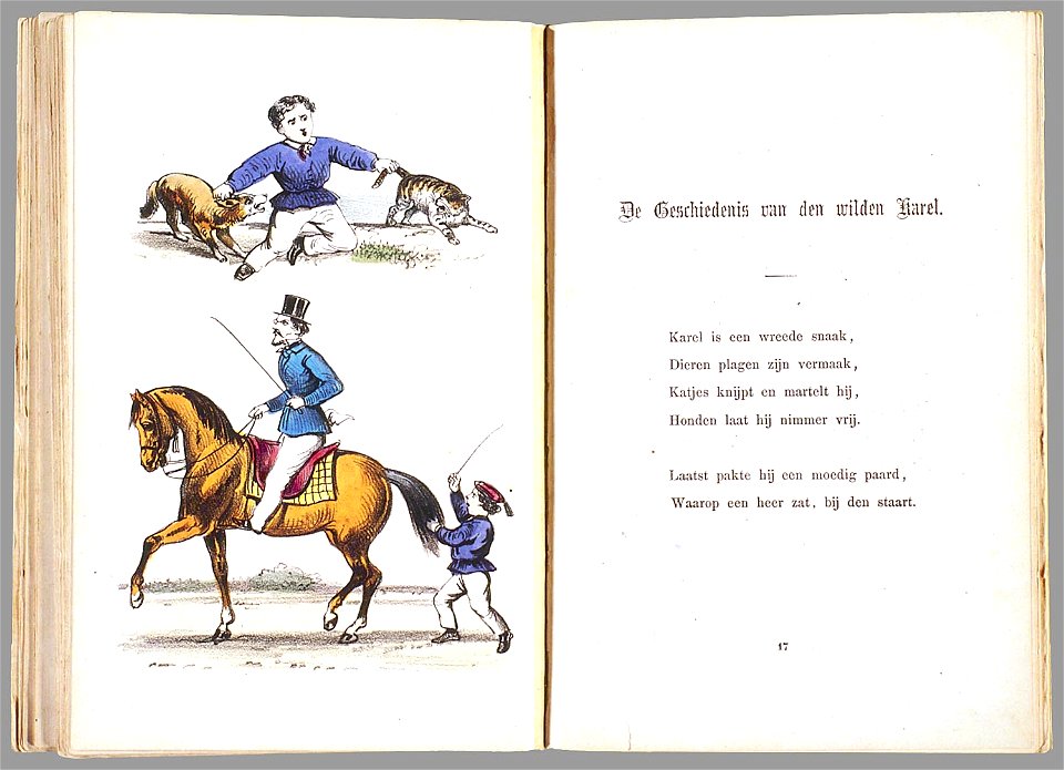 Een nieuw aardig prentenboek als vervolg op het beroemde Hoogduitsche kinderwerk Der Struwwelpeter - PPN 263819787 - Image 15