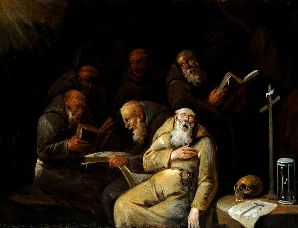 Egbert van Heemskerck II (1634-1635-1704) - Monks at Devotions - 959430 - National Trust