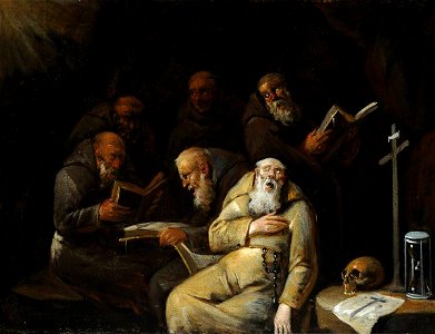 Egbert van Heemskerck II (1634-1635-1704) - Monks at Devotions - 959430 - National Trust
