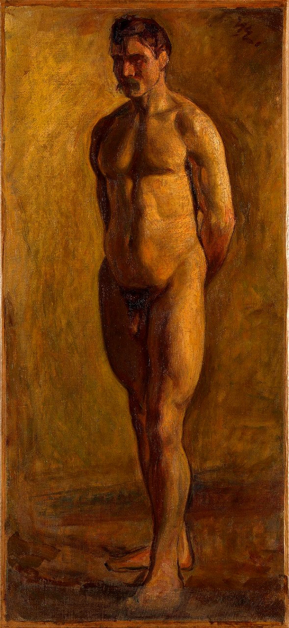 Halfdan Egedius - Mannsakt - NG.M.04399 - National Museum of Art, Architecture and Design