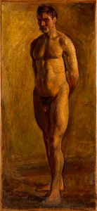 Halfdan Egedius - Mannsakt - NG.M.04399 - National Museum of Art, Architecture and Design