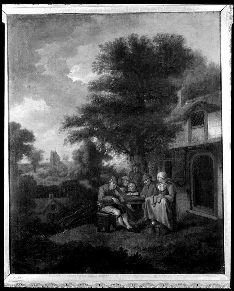 Egbert van Heemskerck the Elder - Peasant Scene - 1948.53 - Fogg Museum