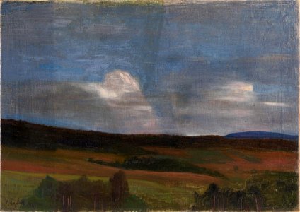 Halfdan Egedius - Thunder Clouds - NG.M.00507 - National Museum of Art, Architecture and Design