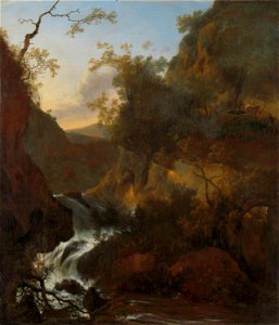 Een waterval Rijksmuseum SK-C-207