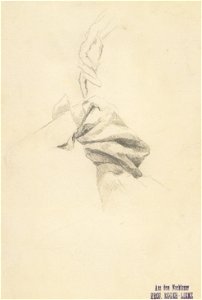 Egger-Lienz - Arm mit offenem Ärmel, Hand