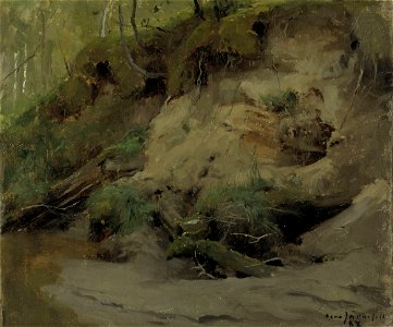 Eero Järnefelt - Forest with a Sandy Slope - A II 1159 - Finnish National Gallery