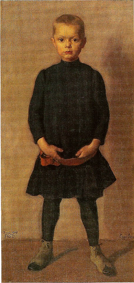 Egger-Lienz - Des Künstlers Sohn Fred - 1908