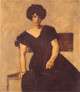 Egger-Lienz - Des Künstlers Tochter Lorli, 1922