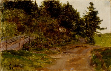 Eero Järnefelt - Path in the Forest - A II 1157 - Finnish National Gallery