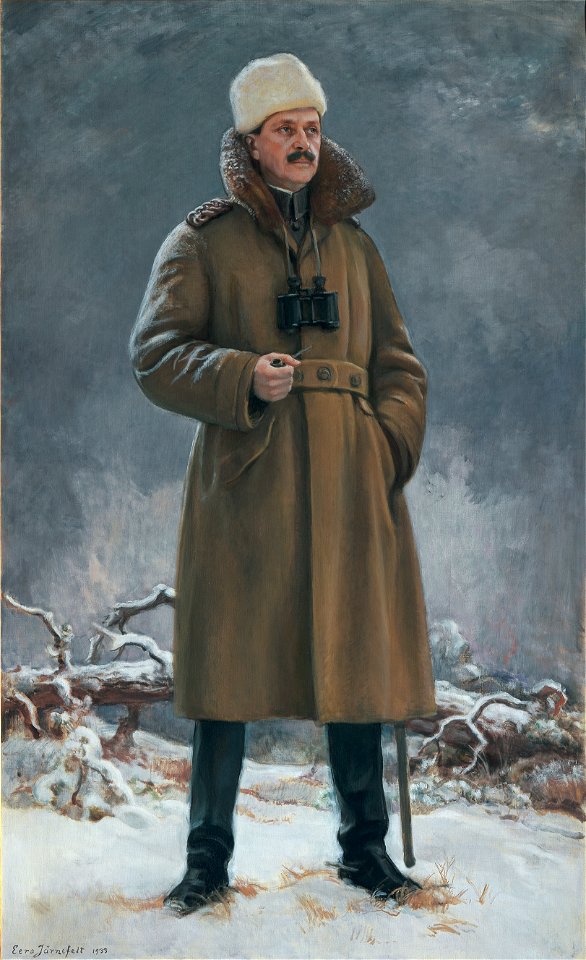 Eero Järnefelt - Portrait of Carl Gustaf Mannerheim