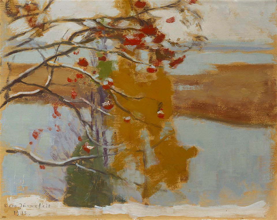 Eero Järnefelt - Rowan Berries - A III 2639 - Finnish National Gallery