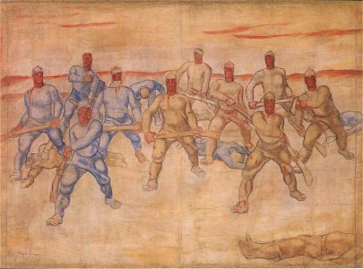 Egger-Lienz - Der Krieg - 1915-16
