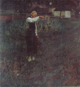 Egger-Lienz - Feldsegen - 1896