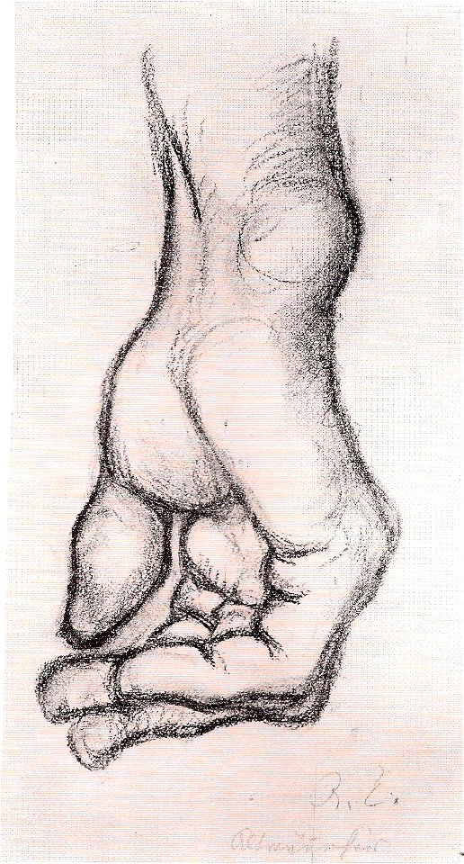 Egger-Lienz - Handstudie