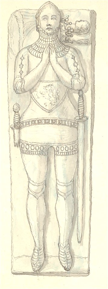 Effigy of a warrior, c.1796