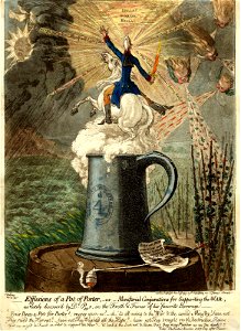 Effusions of a Pot of Porter,-or-Ministerial Conjurations for Supporting the War. (BM 1868,0808.12571)
