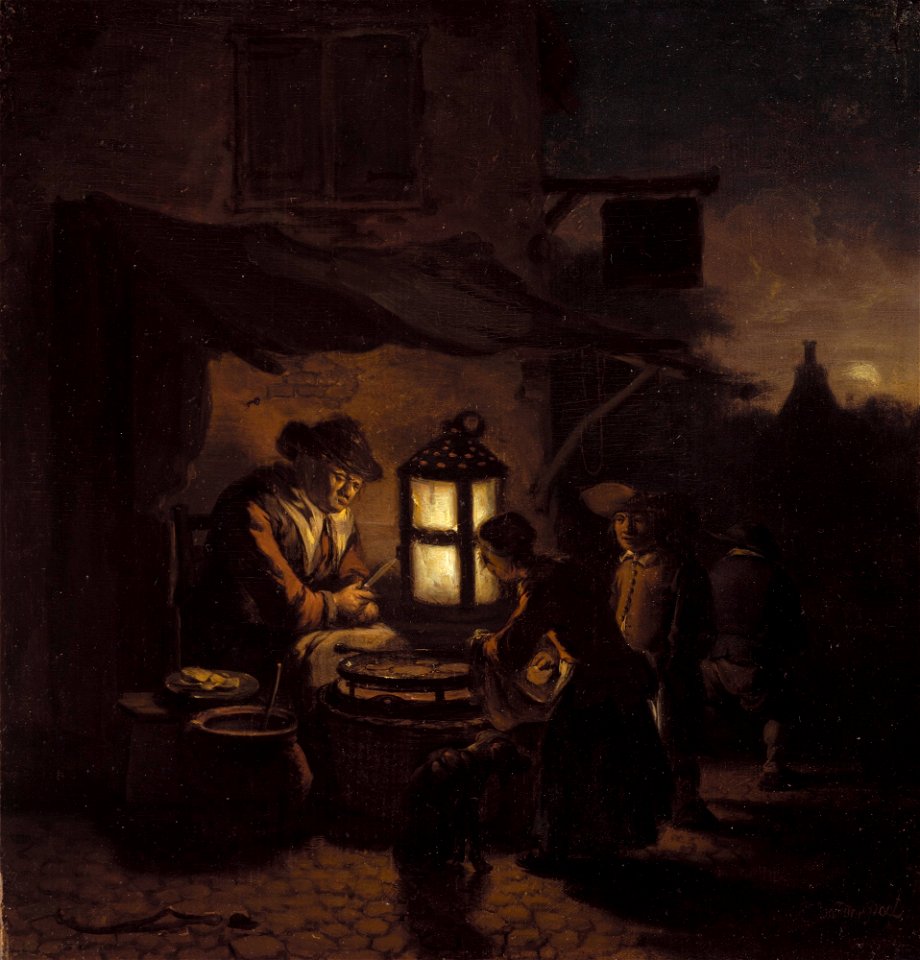 Egbert Lievensz van der Poel - The Pancake Maker - 09.18 - Detroit Institute of Arts