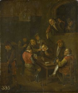 Egbert van Heemskerck (Haarlem 1634-5-London 1704) - Boors Carousing - RCIN 403497 - Royal Collection
