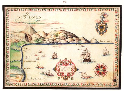 Effetto del Paleocastro, et Città di Ca'dia - Francesco Basilicata - 1618