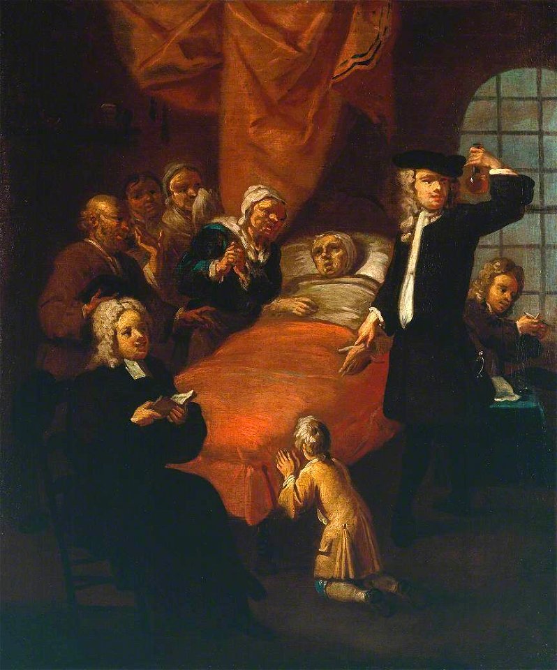 Egbert van Heemskerck III (d.1744) - The Doctor's Visit - T00808 - Tate