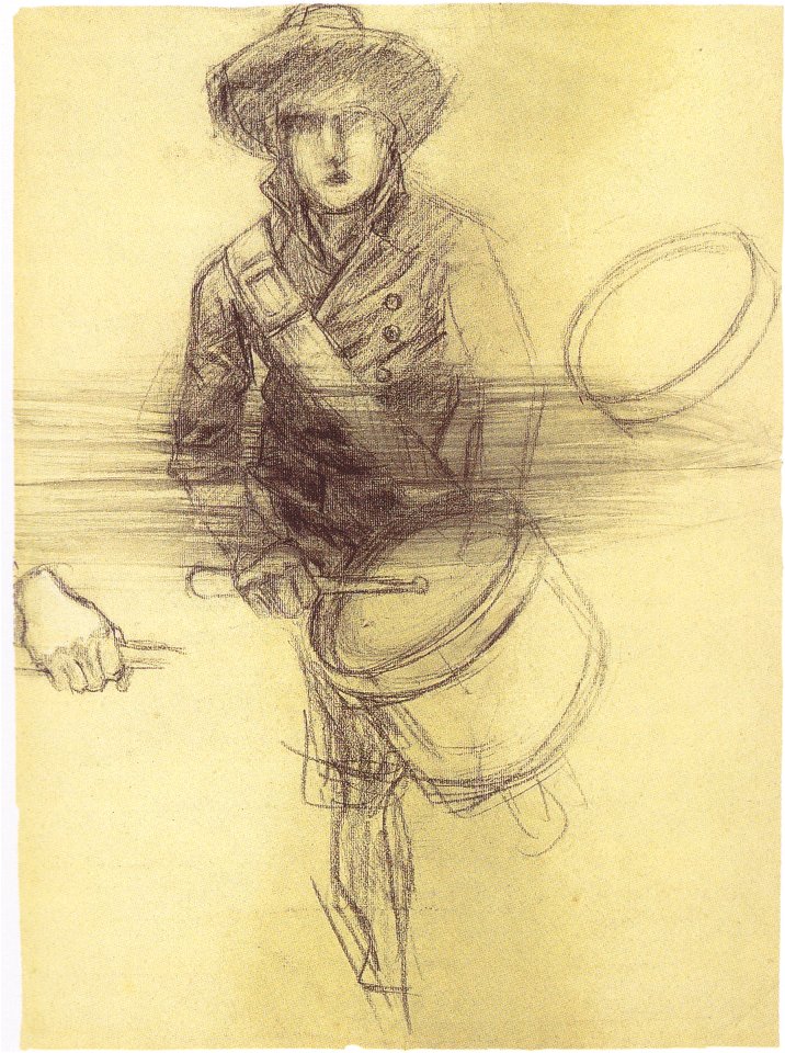 Egger-Lienz - Trommler - 1898-1900