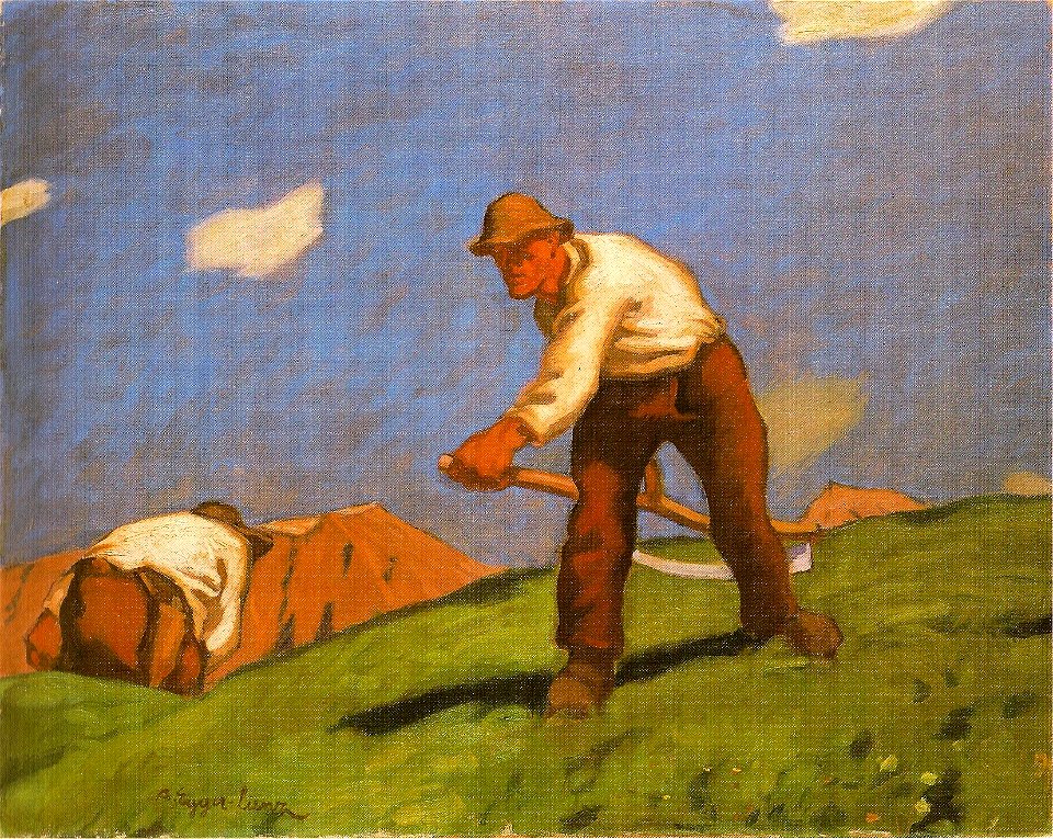 Egger Lienz - Mäher3