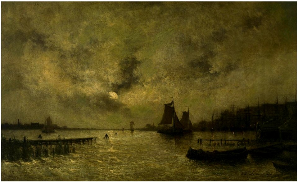 Egide François Leemans - Seascape