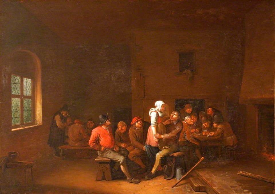 Egbert van Heemskerck II (1634-1635-1704) - A Tavern Scene - 129820 - National Trust