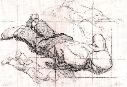 Egger-Lienz- Studien zur Quelle - 1923