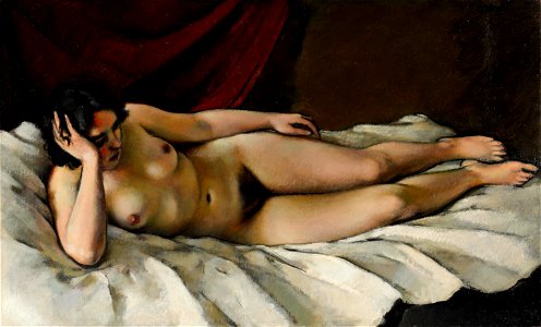 Egge Sturm-Skrla Liegender Frauenakt 1924