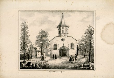 Eglise de Bagnères de Luchon - Fonds Ancely - B315556101 A HUREAUBACHEVILLIER 001