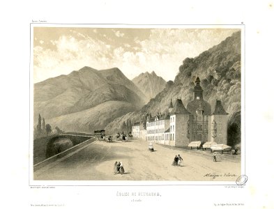 Eglise de Betharam, à Lestelle (Basses-Pyrénées, 20) - Fonds Ancely - B315556101 A AUBRUN 1 011