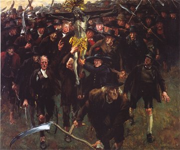 Egger-Lienz - Das Kreuz - 1901-02
