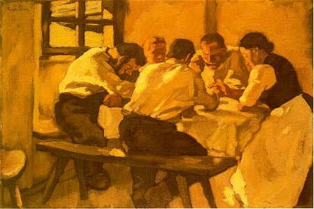 Egger-Lienz - Das Mittagsessen - 1922-23