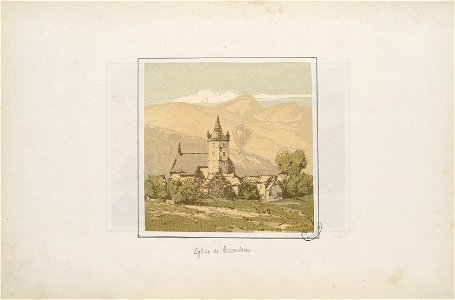 Eglise de Beaudéan - Fonds Ancely - B315556101 A FROSSARD 2 006